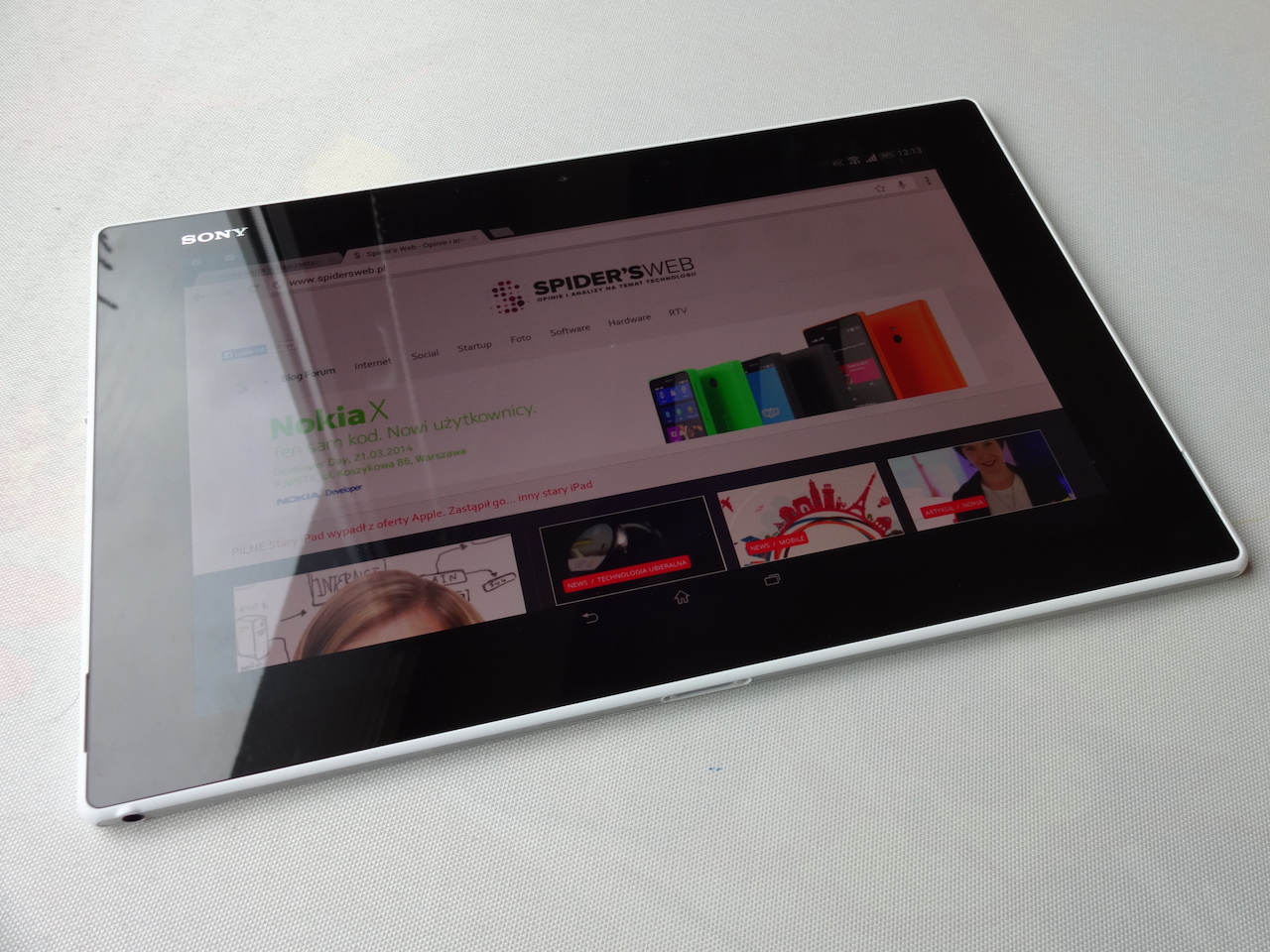 sony xperia tablet z2 13 