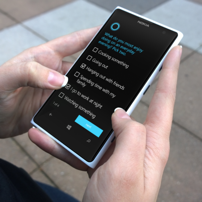 cortana wp