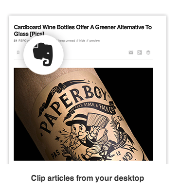 feedly evernote web