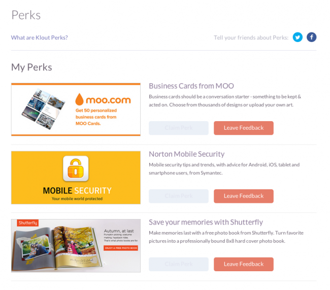 klout web 6