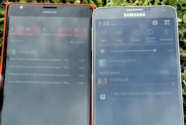 windows phone android powiadomienia