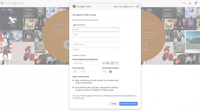 Google Play Music po polsku