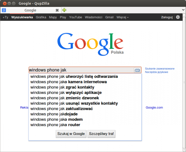 google wp jak