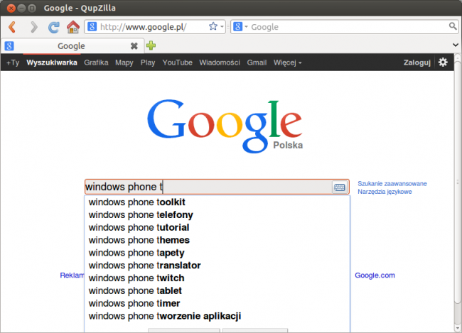 google wp t