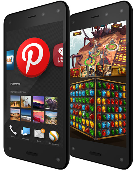 Amazon Fire Phone perspektywa