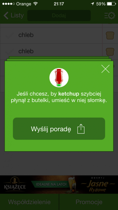 Listonic nowa aplikacja porady 5 