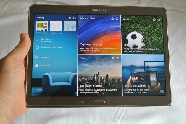 Samsung Galaxy Tab S, 10 ekran 3