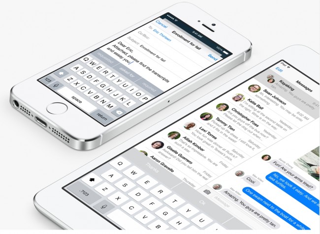 klawiatura ios8