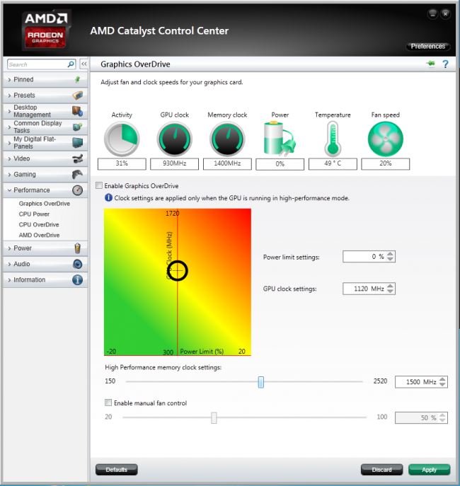 AMD OverDrive 
