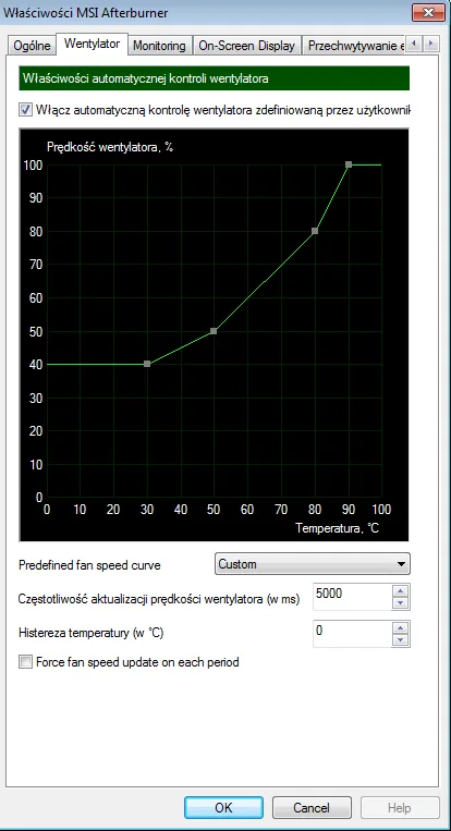 MSI Afterburner FAN Controll