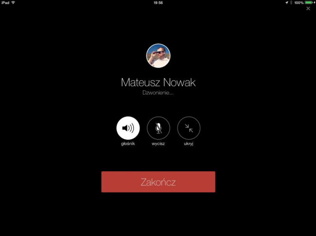 facebook ipad video call