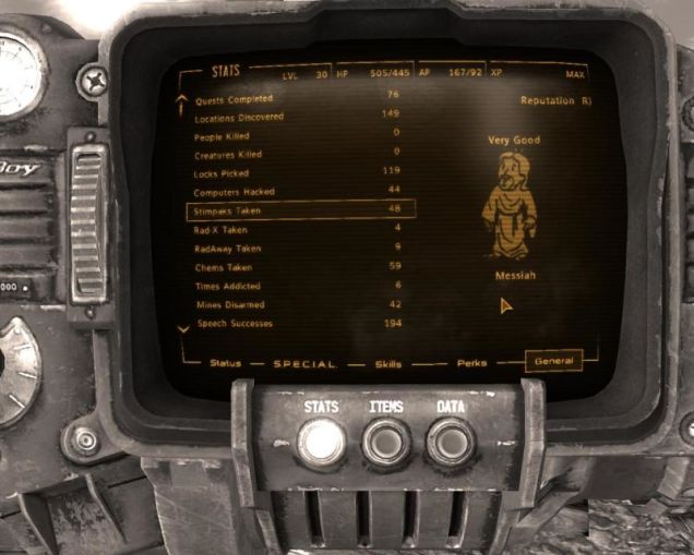 fallout record 