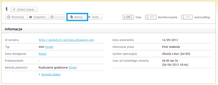 oktawave backup 