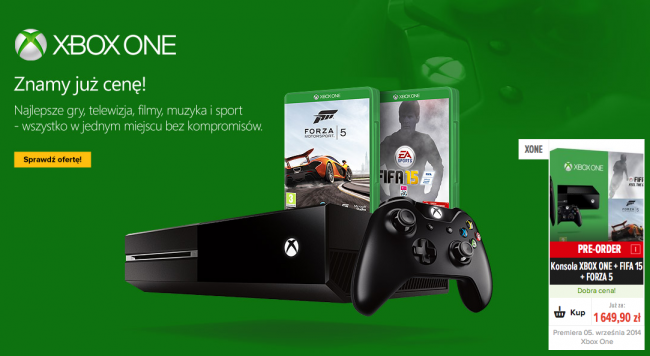 xbox one w polsce gram pl
