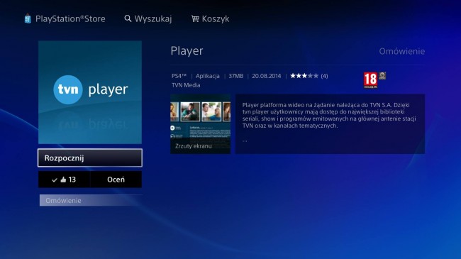 Player TVN PlayStation 4 PS4 4 class="wp-image-232083" 
