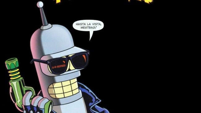 bender hasta la vista meatbag 