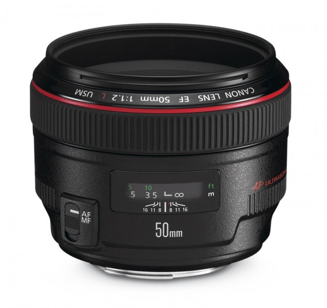 canon 50mm f12 l