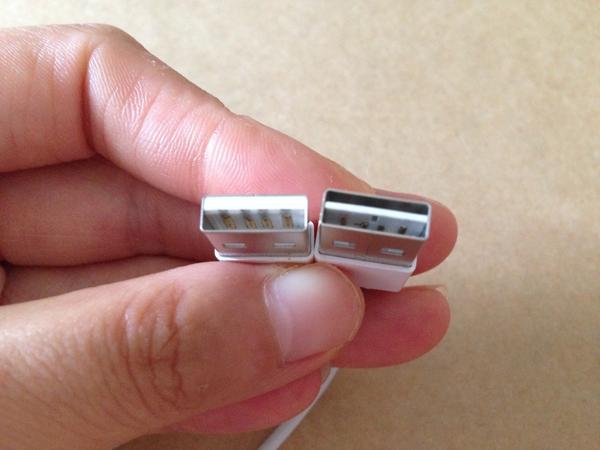 dwustronne USB Apple
