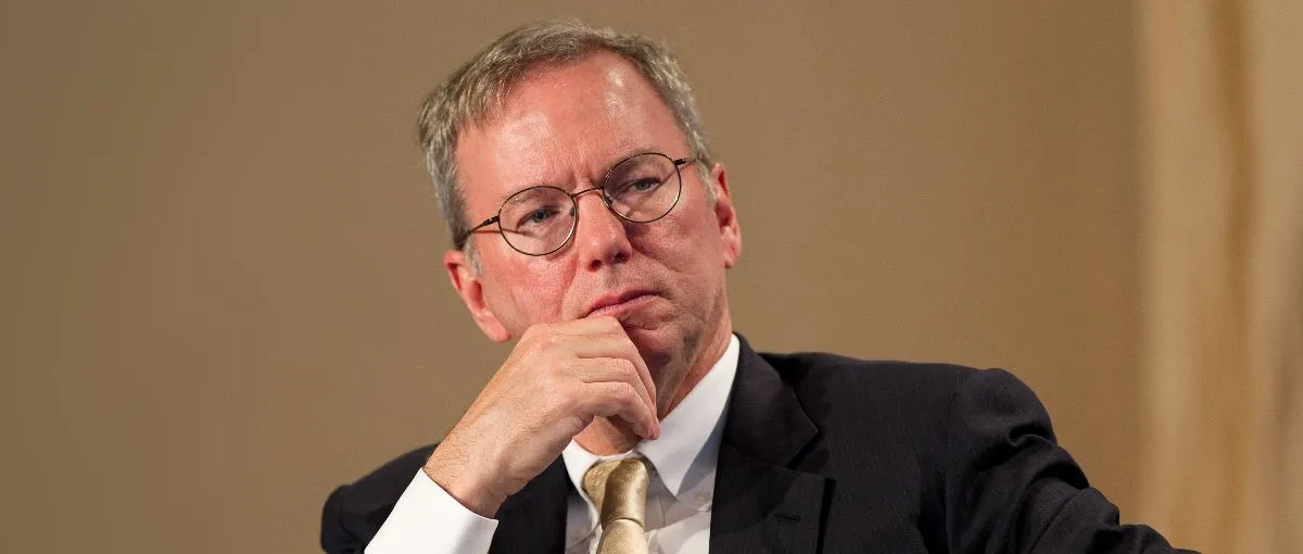 Eric Schmidt, CEO Alphabet.