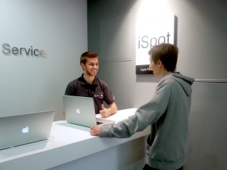Autoryzowany i stacjonarny punkt serwisowy Apple iSpot właśnie został uruchomiony