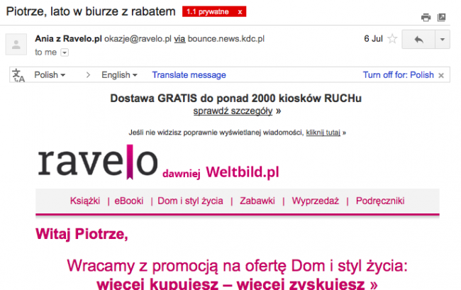 ravelo newsletter
