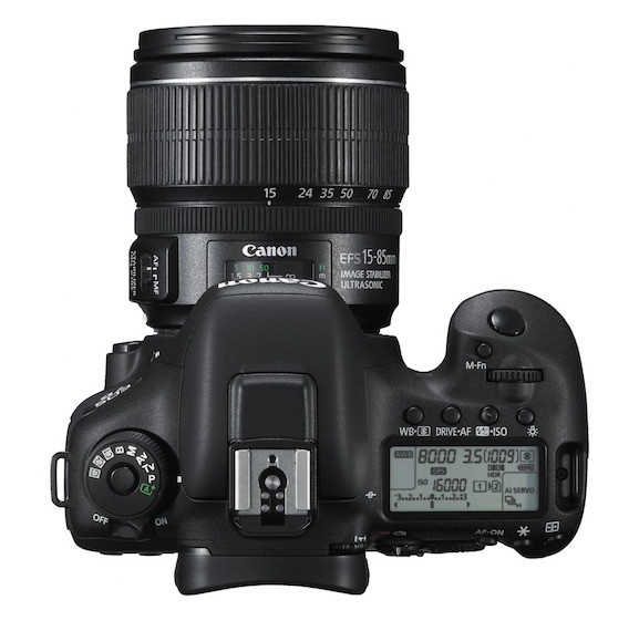 EOS 7D Mark II gora