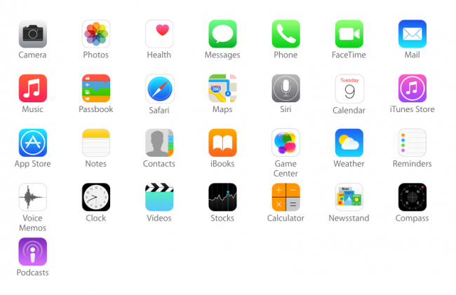 apple iphone 6 aplikacje