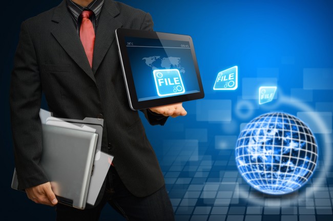 chmura pliki cloud computing dane na serwerze 