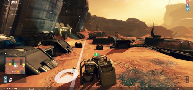 destiny google earth 3
