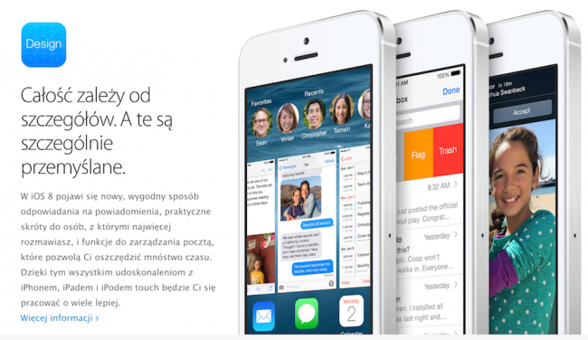 iOS 8 – design