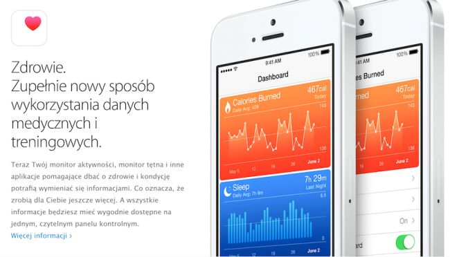 iOS8 – zdrowie