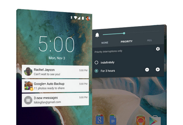 android lollipop powiadomienia 