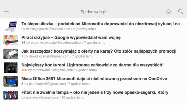 feedly iphone 6 13