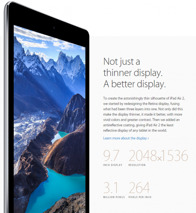 iPad Air 2 Ekran 