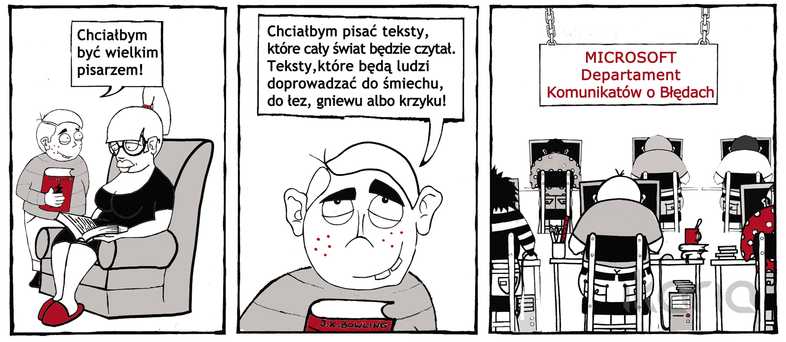 Komiks dnia #8: być pisarzem&#8230;
