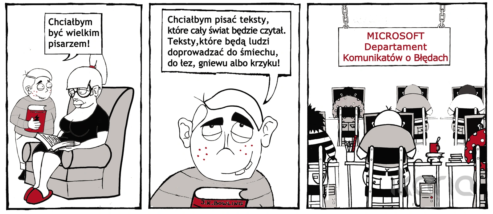 Komiks dnia #8: być pisarzem&#8230;