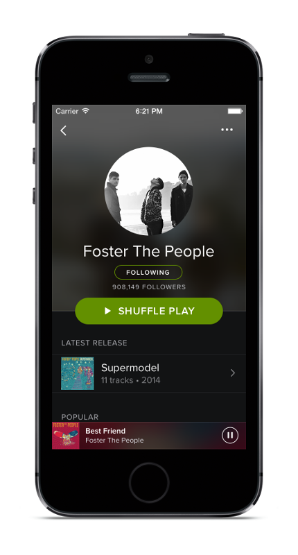spotify iphone 