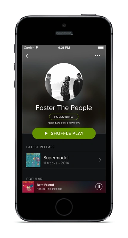 spotify iphone