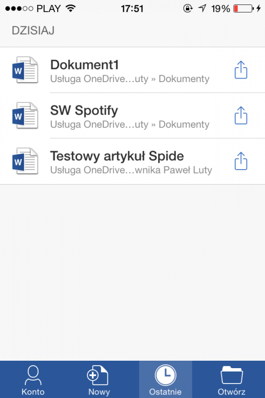 ms office word iphone