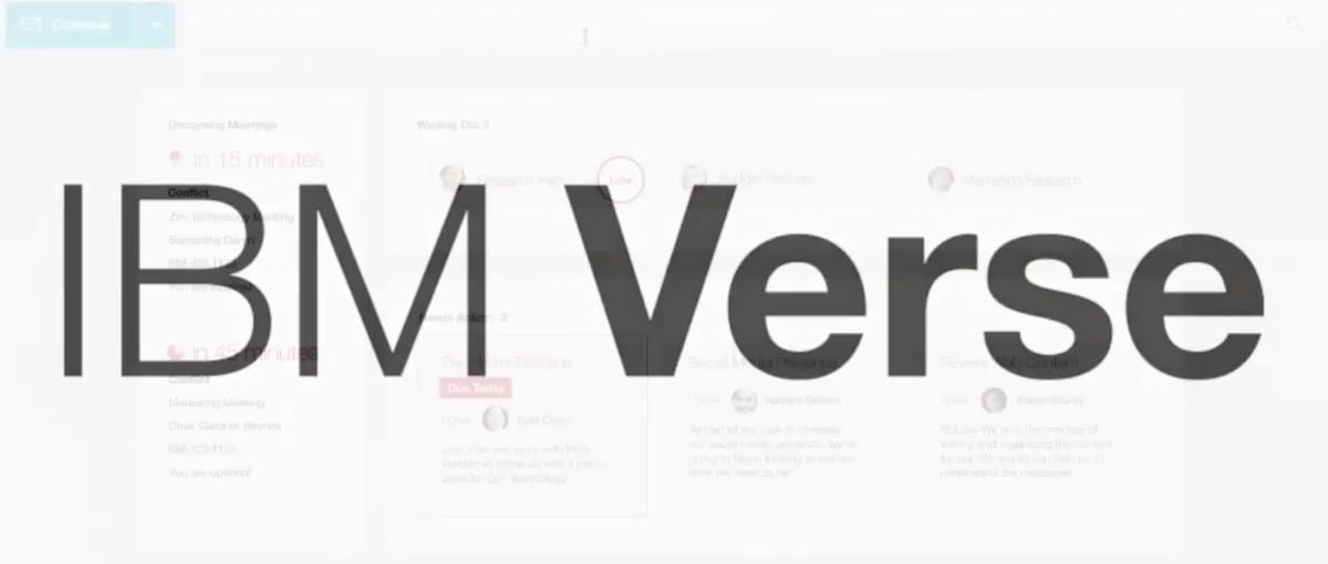 IBM Verse: Watsonie, powiedz mi które z moich maili są ważne