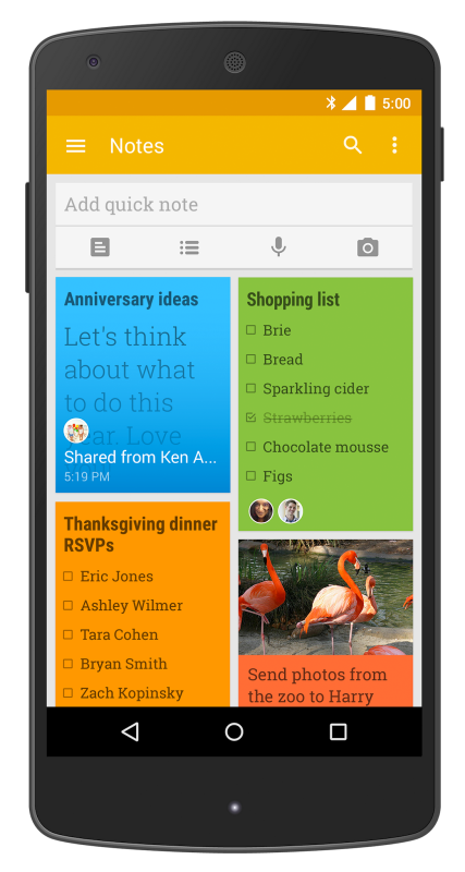 android keep