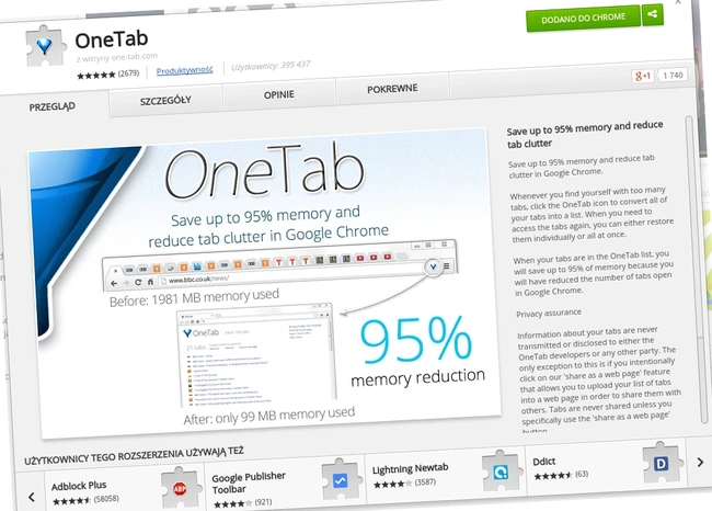 onetab chrome