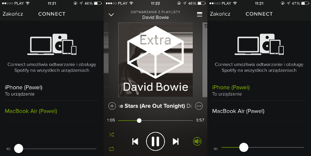 spotify conect ios