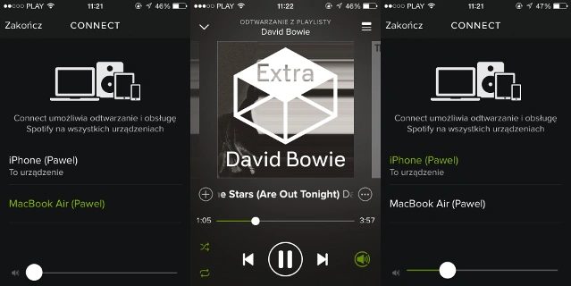spotify conect ios