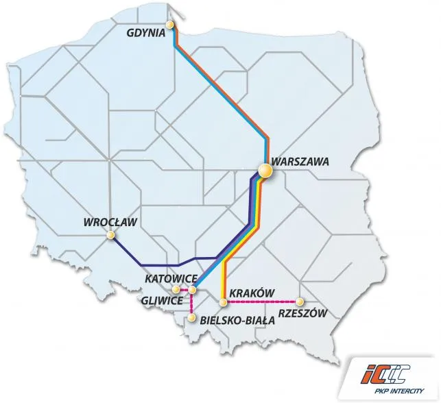 mapa pendolino 