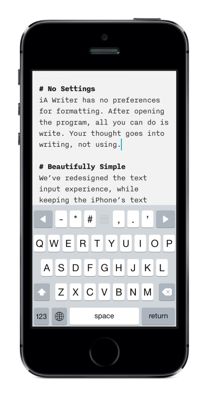 writer-for-iphone-keyboard