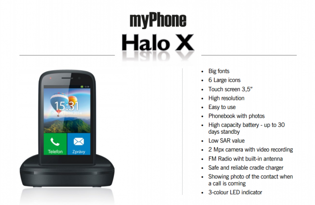 myPhone Halo X