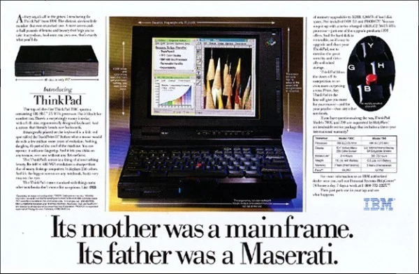 thinkpad reklama 
