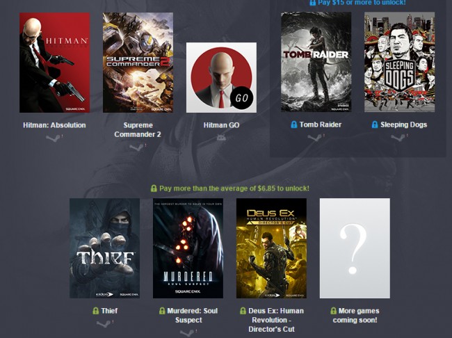 Humble Square Enix Bundle 2 
