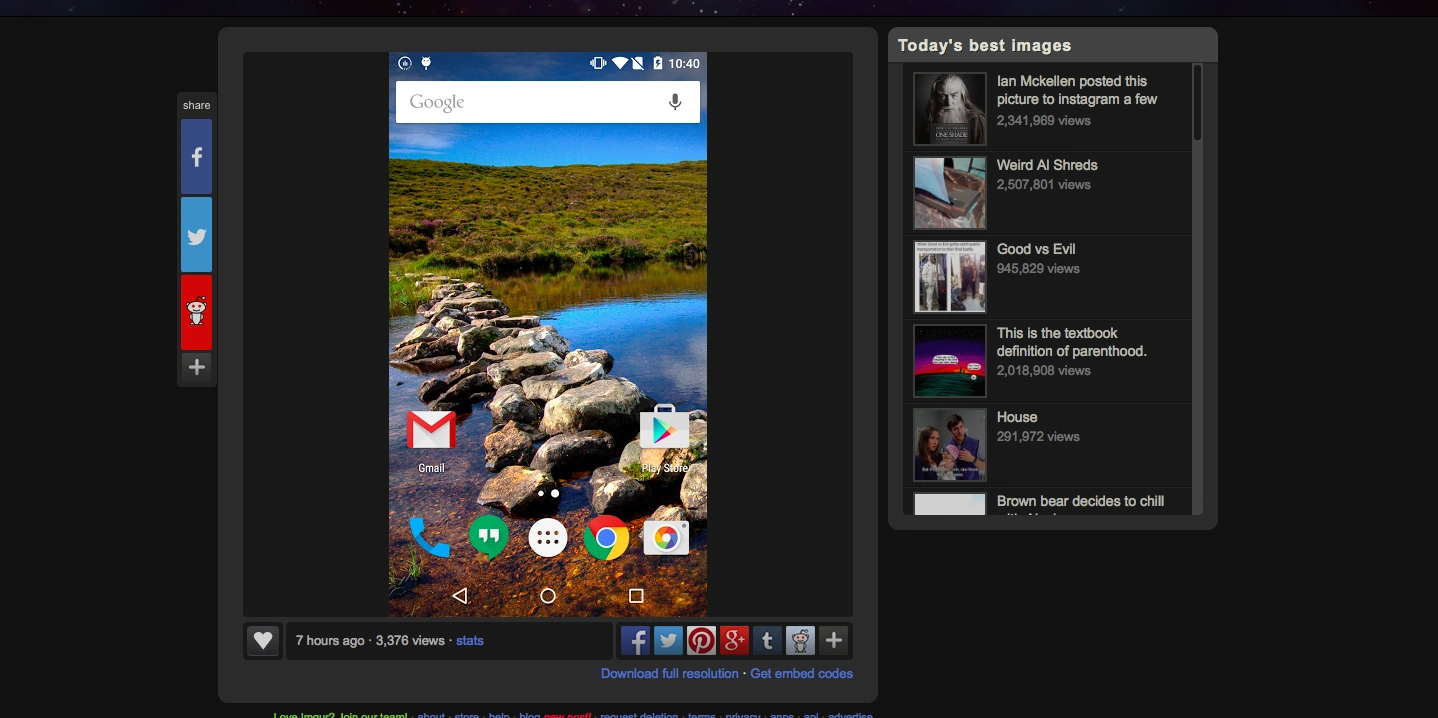 Pierwszy zrzut ekranu Oxygen OS. Wyglądem przypomina czystego Androida Lollipop class="wp-image-340859" 